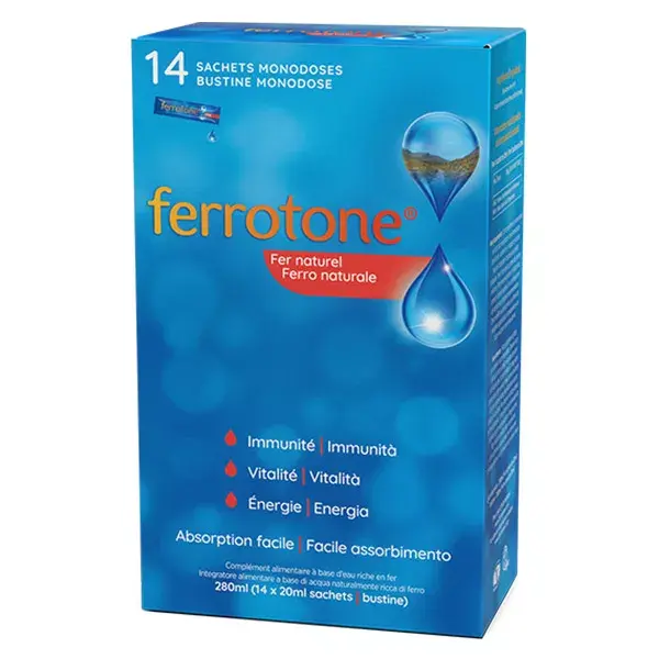 Ferrotone Iron Original 14 single dose sachets