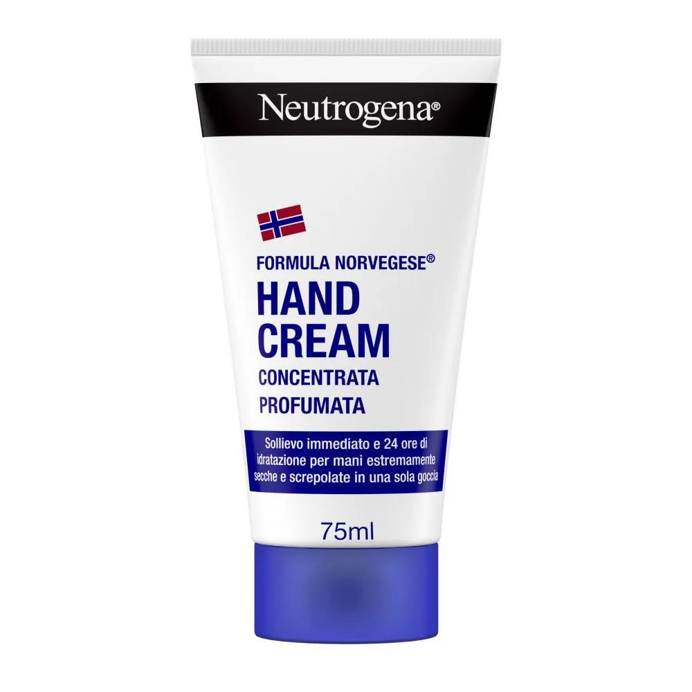 Neutrogena Crema Mani Profumata Formula Norvegese Idratanzione Intensa Mani Secche 75 ml