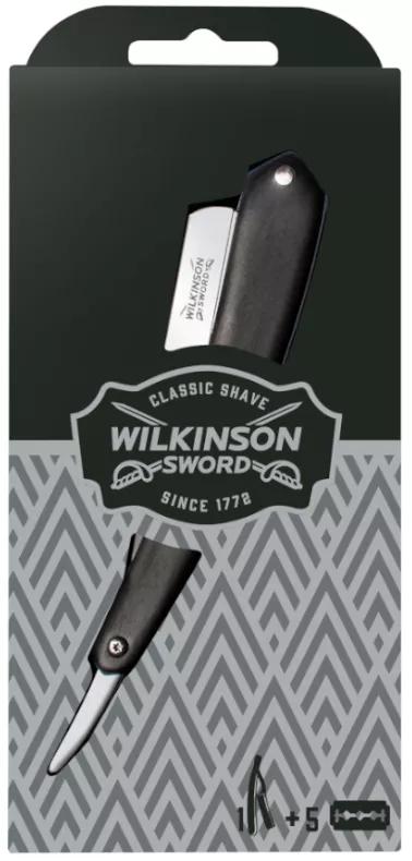 Wilkinson Sword Barber Knife + Classic 5 Blades