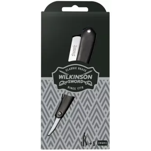 Wilkinson Sword Navaja Barberia + Classic Cuchillas 5 uds