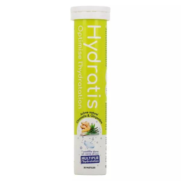 Hydratis Hierba Limón Jengibre 20 pastillas para chupar