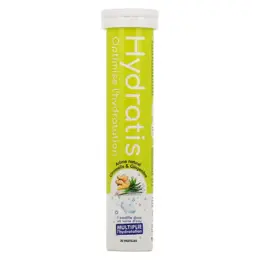 Hydratis Solution d'Hydratation Citronnelle Gingembre 20 pastilles