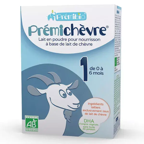 Prémibio PrémiChèvre Leche de Cabra 1 0-6 meses 600g