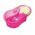 dBb Remond Vaschetta da Bagno + Lettino Integrato 0-6mesi Rosa Translucido
