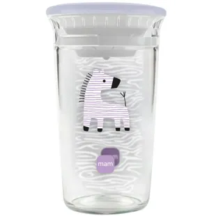 MAM Easy to Drink 360° Spill-Proof Learning Cup, Lilac, +8 months, 290 ml