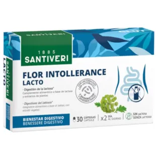 Santiveri Flor Intolerancia Lactosa 15 Cápsulas