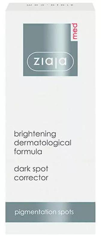 Ziaja Med Dark Spot Corrector Whitening Cream Gel 30ml