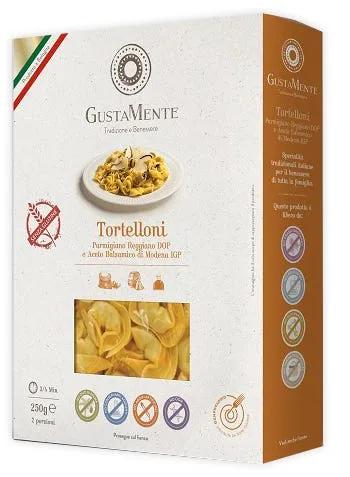 GustaMente Tortelloni Aceto Balsamico Parmiggiano Senza Glutine 250 g