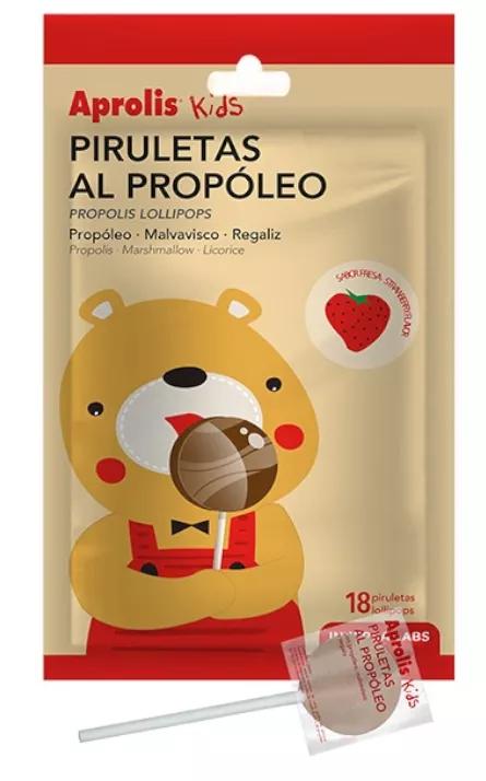 Intersa Aprolis Kids Piruletas al Propóleo 18 uds