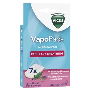 Vicks VapoPads Rosemary & lavanda scatola 7