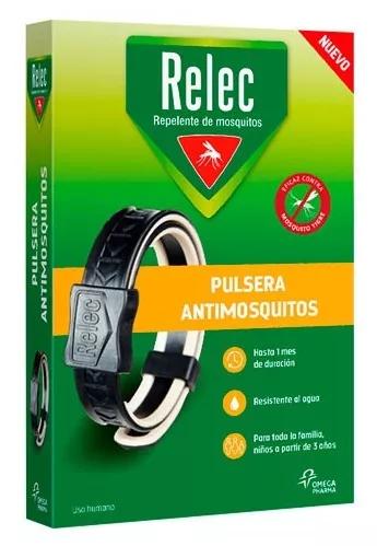 Schwarzes Anti-Mücken-Armband von Relec