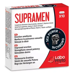Labophyto Supramen Potenza Sessuale 4 in 1 10 capsule