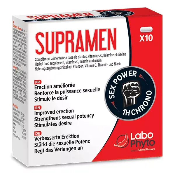 Labophyto Supramen Sexual Power 4 in 1 10 capsules