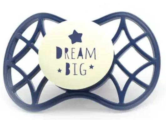 Nuvita Reflective Pacifier Anatomical Teat +6m Dream Big Blue