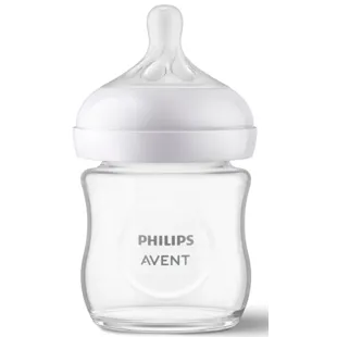 Philips Avent Mamadeira Cristal Resposta Natural +0m 120 ml