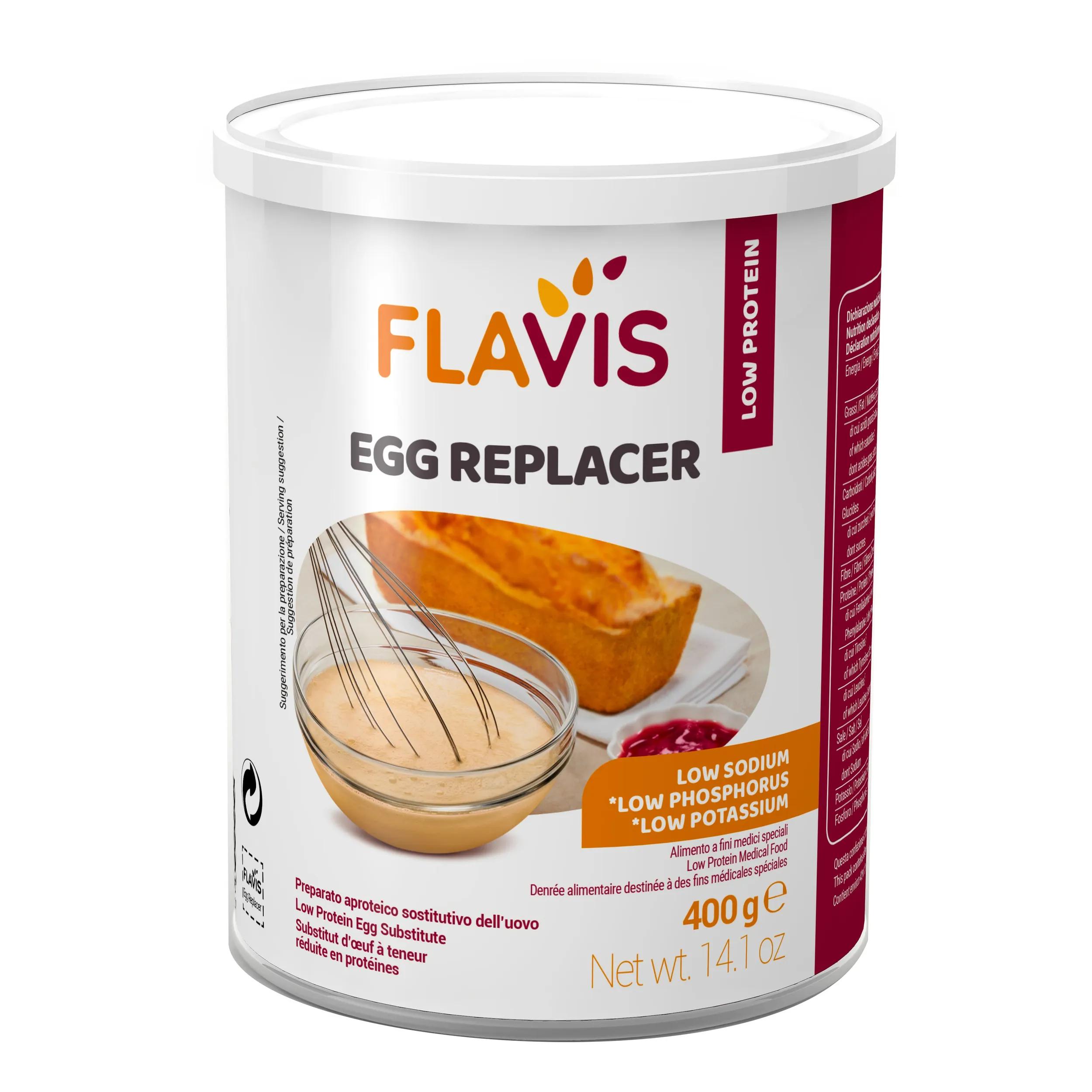 Mevalia Egg Flavis Replacer Preparato Aproteico Sostitutivo Uova 400 g