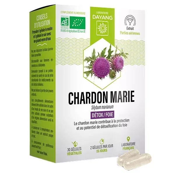 Dayang Chardon Marie Bio 30 gélules