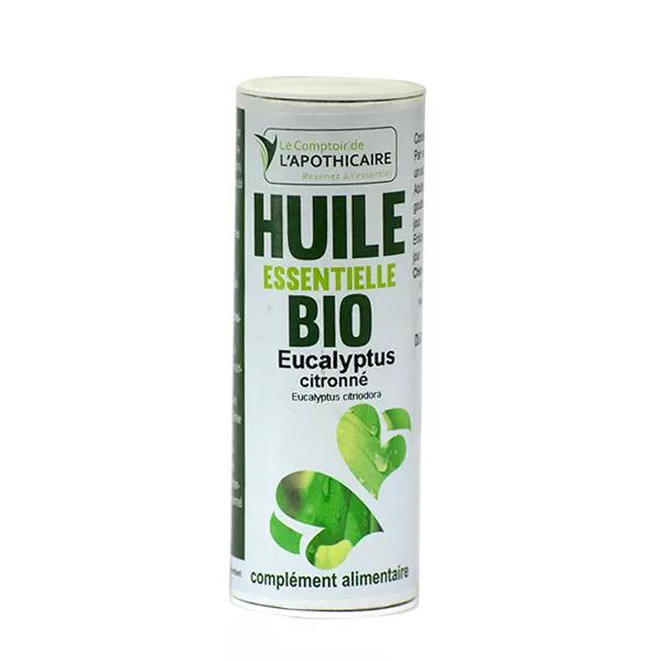 Le Comptoir de l'Apothicaire Olio Essenziale Eucalyptus Limonené Bio 10ml