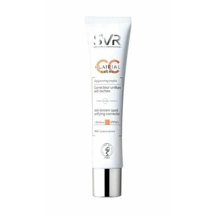 SVR Clairial CC Crema Correttore Colorato SPF50+ Medium Anti-Macchia 40 ml