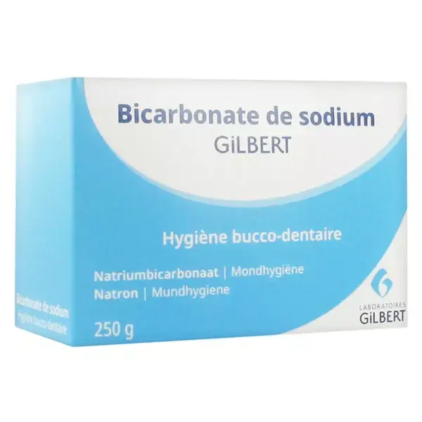 Laboratoires Gilbert Hygiène Bucco-Dentaire Bicarbonate de Sodium 250g