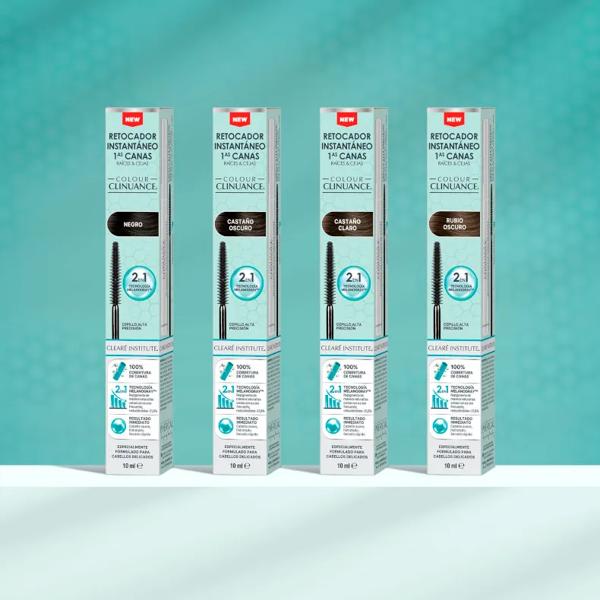 Clearé Institute Colour Clinuance Retoucher Grijs Haar en Wenkbrauwen Donkerblond 10 ml