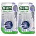 Gum Brossette Interdentaire Trav Ler 0,6mm 4 unités Lot de 2
