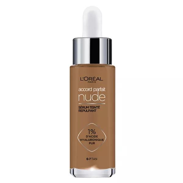L'Oréal Paris Accord Parfait Sérum Rellenador Con Color 6-7 Bronceado 30ml