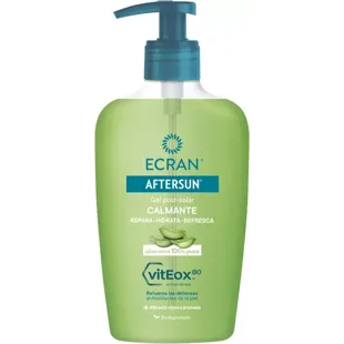 Ecran Gel Pós-Solar com Aloe Vera 100% Puro 200 ml