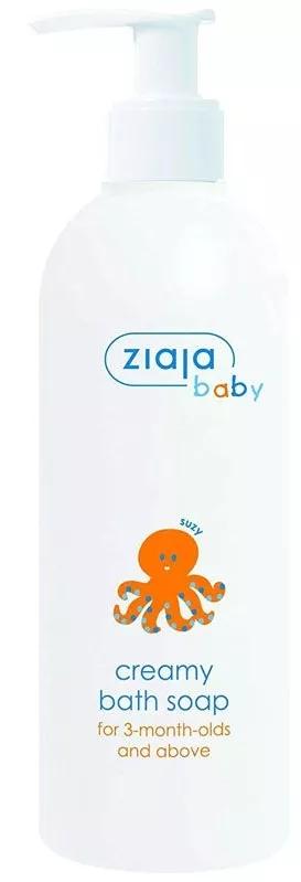 Ziaja Savon de bain crémeux hypoallergénique pour bébé +3m 300 ml