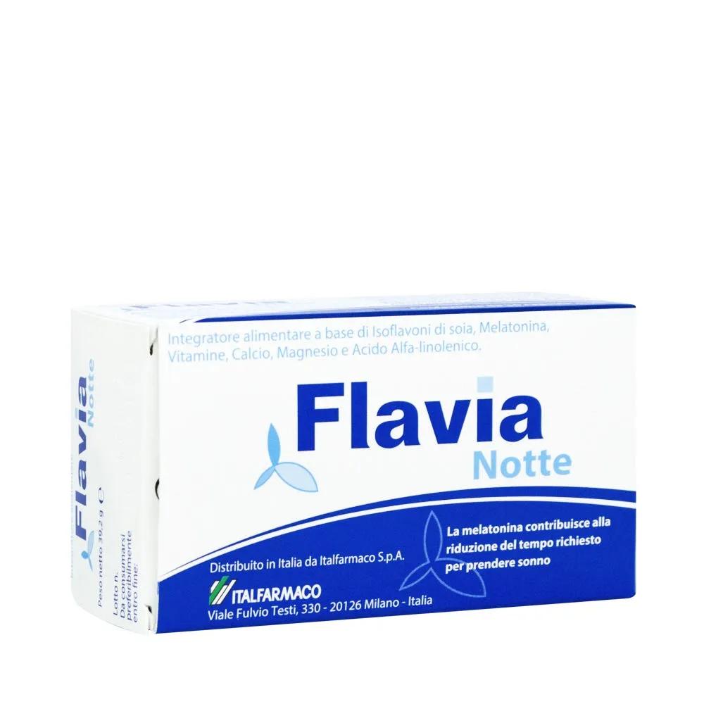 Flavia Notte Integratore Menopausa 30 Capsule Molli