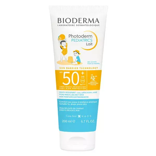 Bioderma Photoderm Pediatrics Children's Sun Milk SPF50+ 200ml
