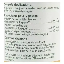 Nat & Form Bio Bruyère Busserole 200 gélules