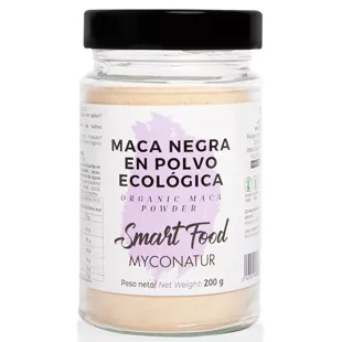 Myconatur Smart Food Maca Preta Orgânica em Pó 200 gr