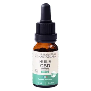 Haut-Ségala Olio CBD 8% Largo Spettro 15ml