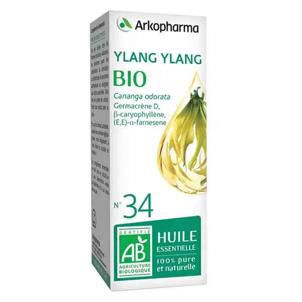 Arko Essentiel Huile Essentielle Bio Ylang Ylang N°34 5ml