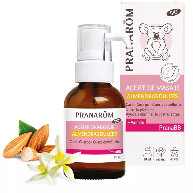 Pranarom PranaBB Aceite Vegetal de Almendras Dulces Bio 30 ml