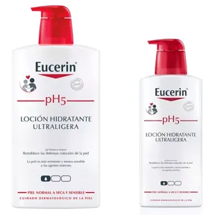 Eucerin pH5 Ultralight Lotion 1 Liter + 400 ml