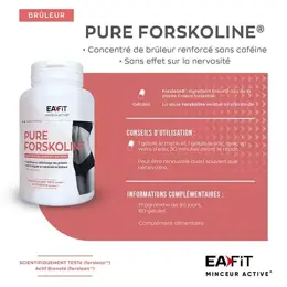 Eafit Pure Forskoline Amincissement Global Silhouette 60 gélules