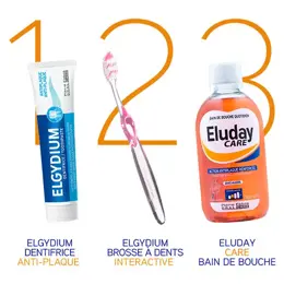 Elgydium Inter-Active Brosse à Dents Medium