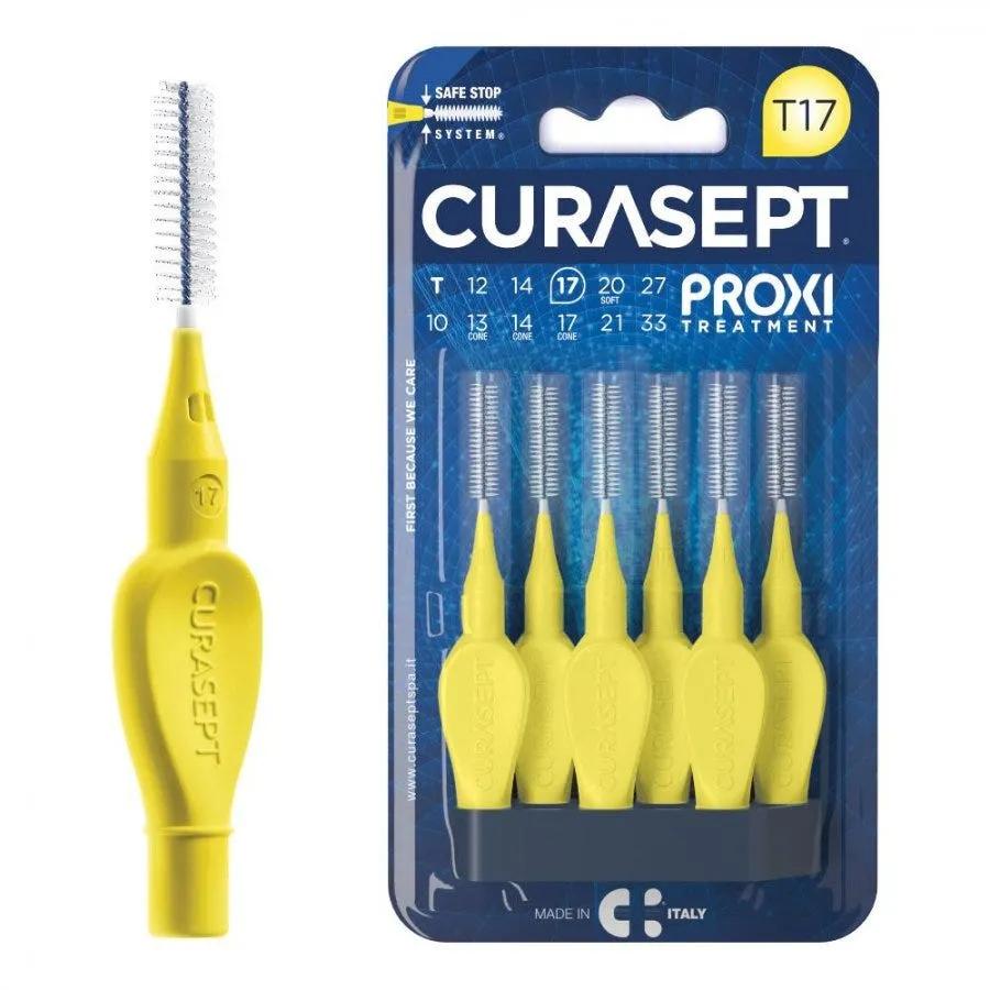 Curasept Proxi Treatment Scovolino Giallo T17 1,7 mm 6 Pezzi