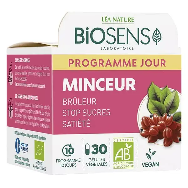 Biosens Programme Minceur Jour Bio 30 gélules végétales