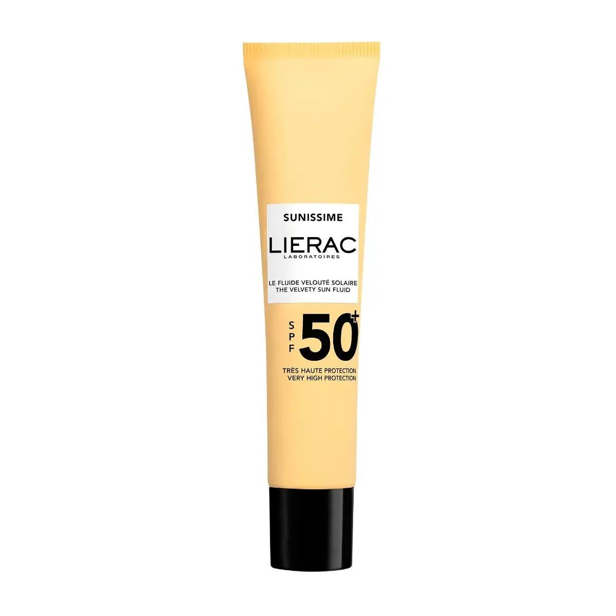 Lierac Sunissime Fluido Solare Protettivo Viso Spf 50+ Antietà Globale 40 ml