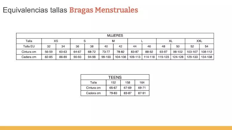 ENNA Braga Menstrual FreeCut Flujo Medio Talla 2