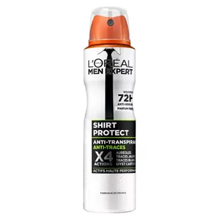 L'Oréal Men Expert Shirt Protect Deodorante Spray Anti-tracce150ml