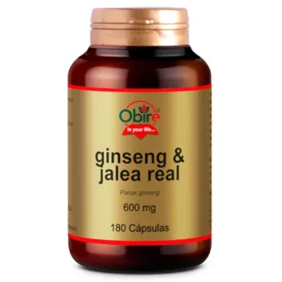 Obire Ginseng & Jalea Real 600 Mg 180 Cápsulas