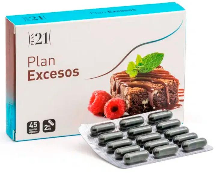 Plameca Plan Excesses 45 Vegetable Capsules