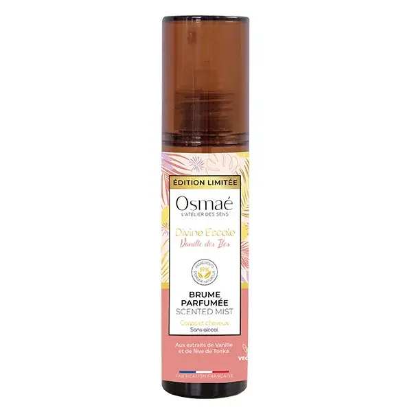 Osmaé Brume Parfumée Divine Escale Vanille des îles 100ml