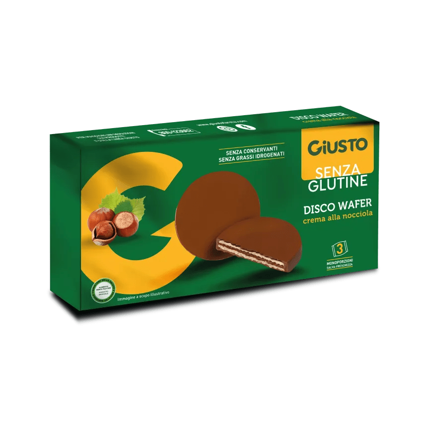 Giusto Promo Disco Wafer Senza Glutine 90G (3X30G)