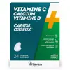 Vitavea Vitamine C + Calcium + Vitamine D  24 comprimés à croquer