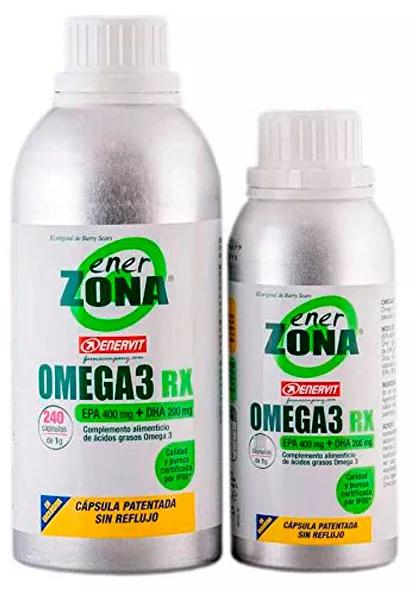 Enerzona Omega 3 Rx 240 Cápsulas + 60 Cápsulas de REGALO